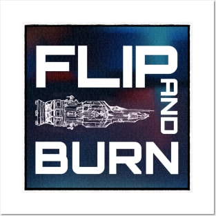 Flip and Burn Version 2 Posters and Art